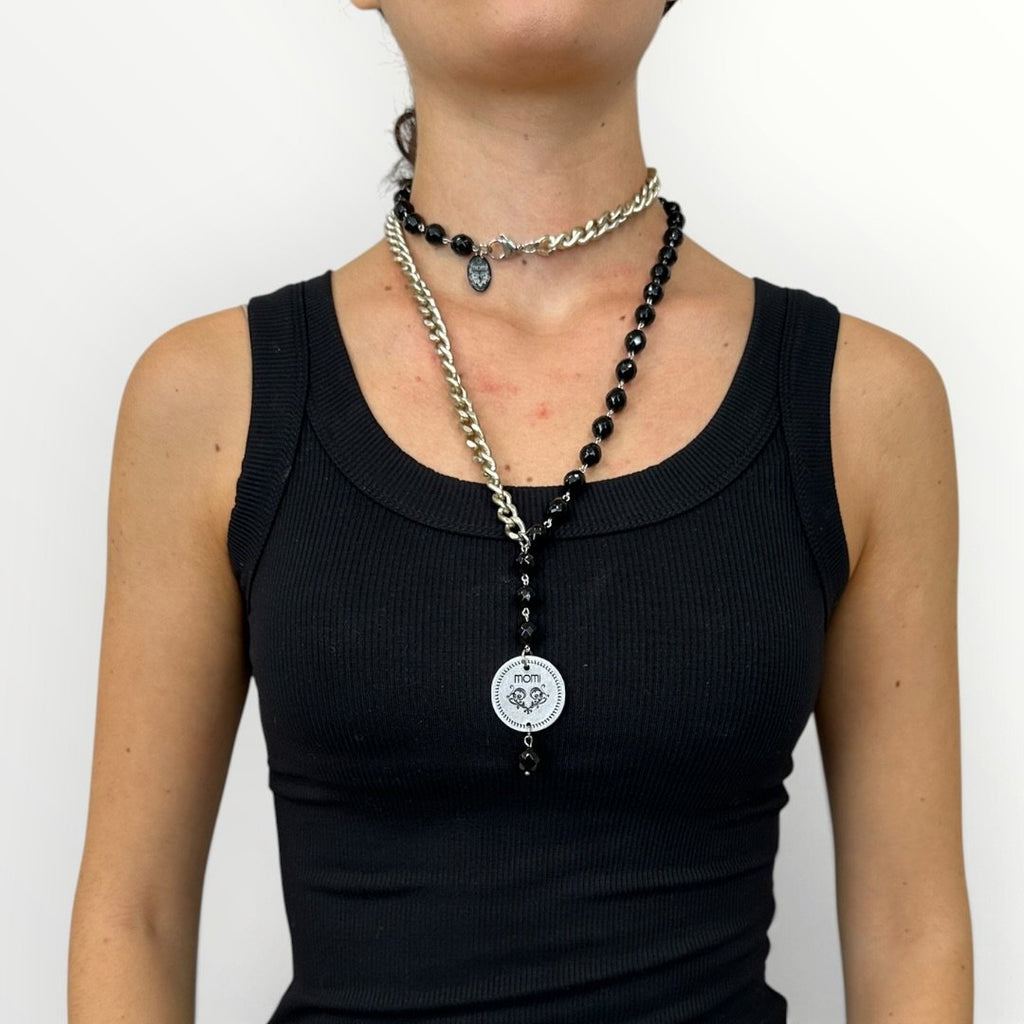 MOMI - FRANCESCA LUNGA MEDAGLIA ARGENTO