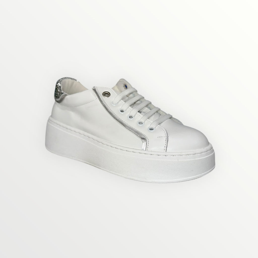 DIVINE FOLLIE - SNEAKER PROFILI METALLIZZATI