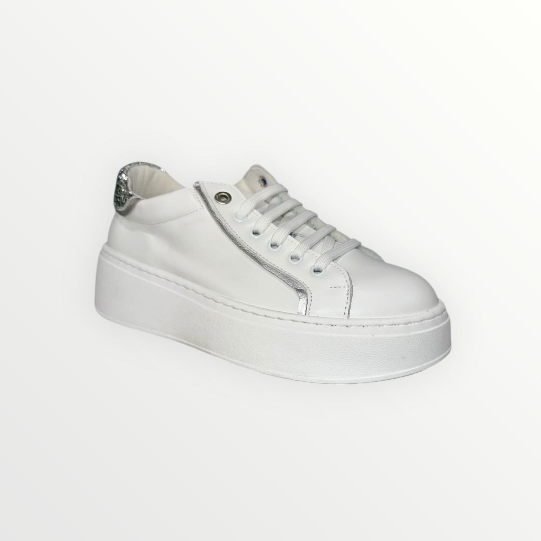 DIVINE FOLLIE - SNEAKER PROFILI METALLIZZATI