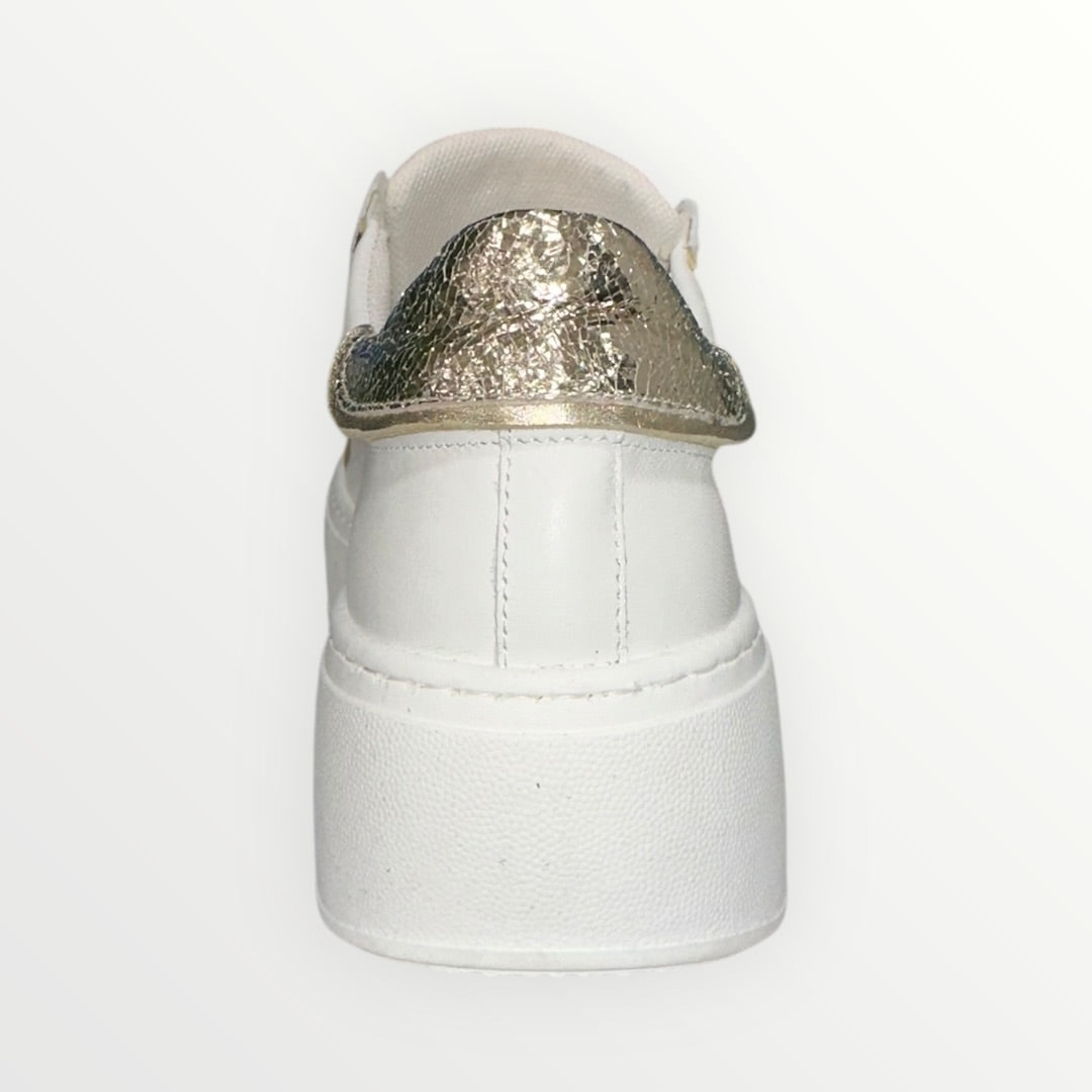 DIVINE FOLLIE - SNEAKER PROFILI METALLIZZATI