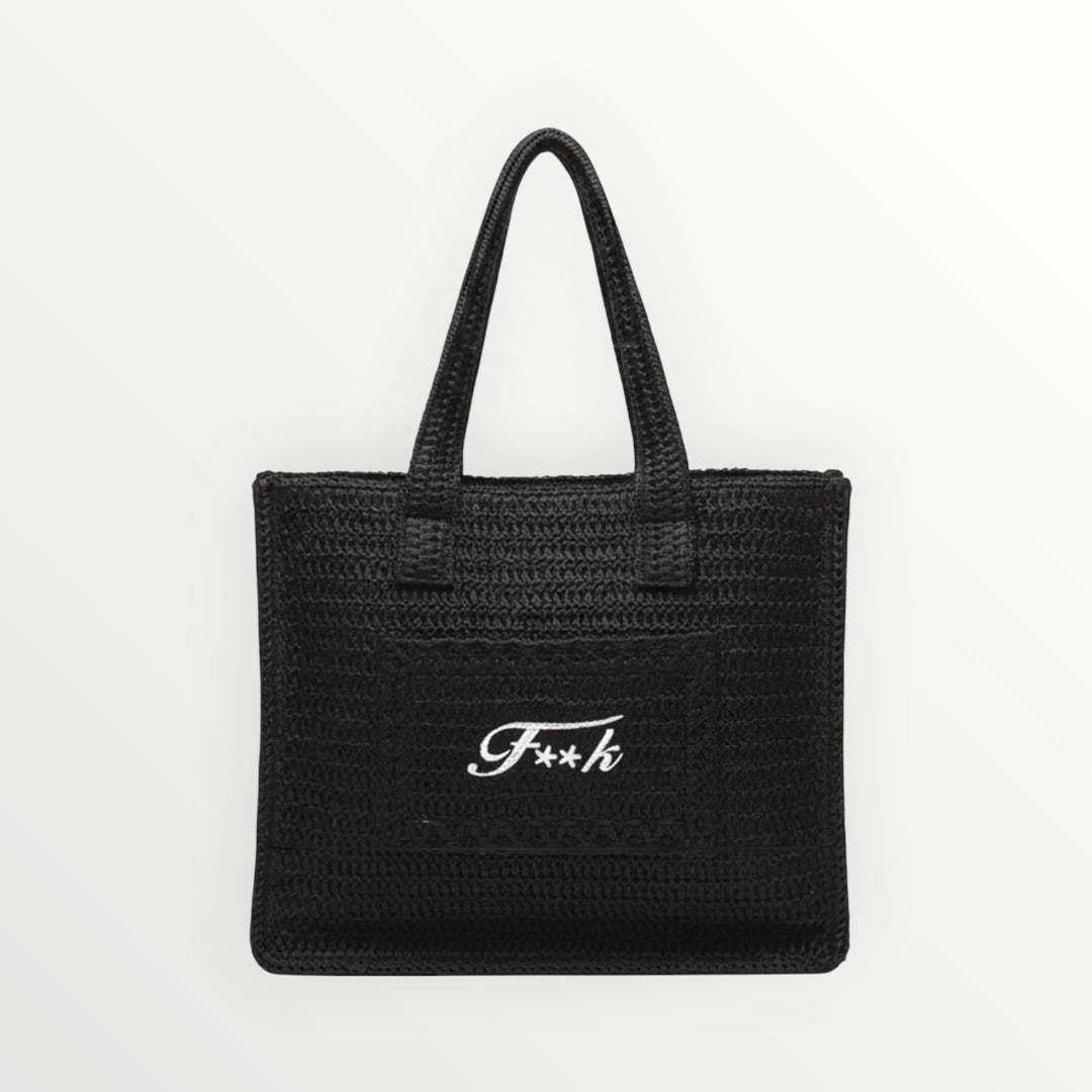 EFFEK - BORSA TOTE CON TASCHINO E LOGO