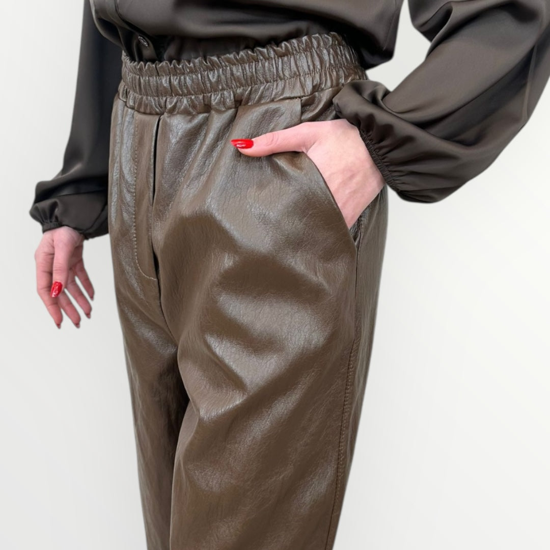 LOFT.73 - PANTALONE FRAGOLA