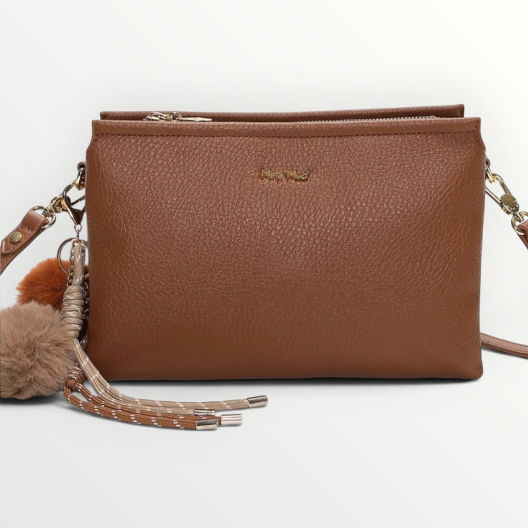 MIMI' MUA' - BORSA A TRACOLLA CON CHARMS