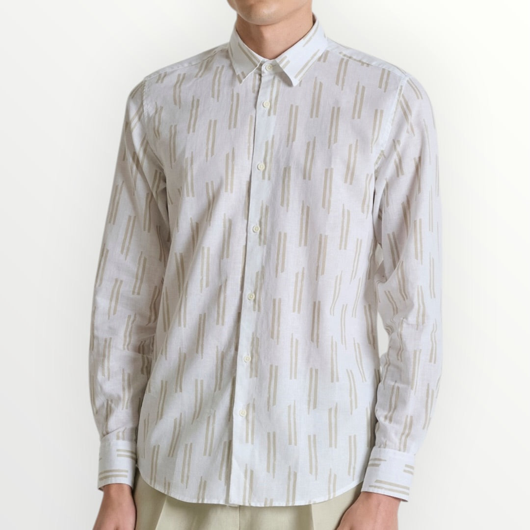 ANTONY MORATO - CAMICIA IN LINO A FANTASIA