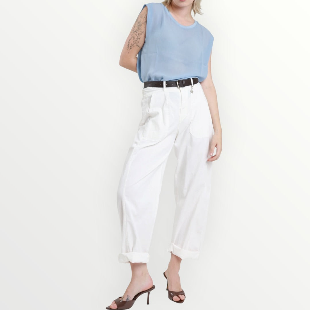 SUSY MIX - PANTALONE IN GABARDINA LEGGERA