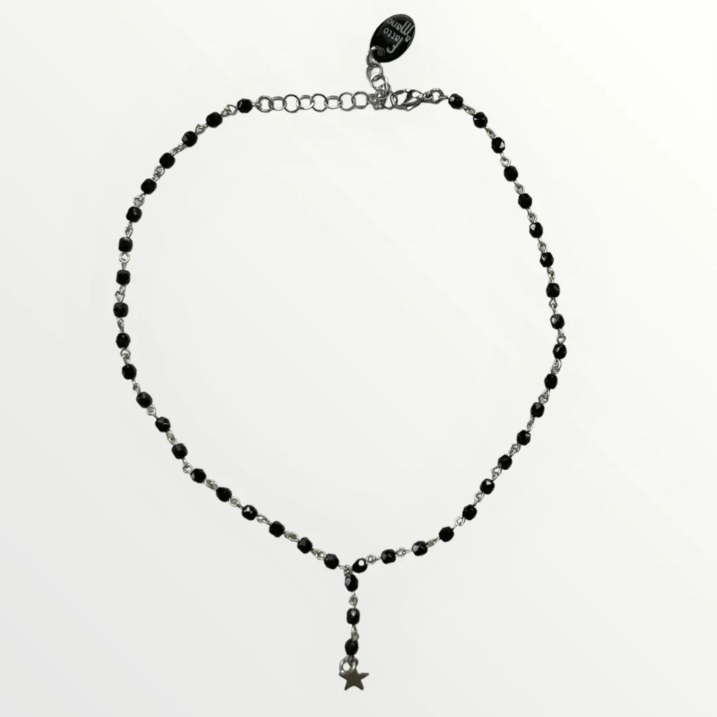 MOMI - COLLANA ROSARIO CORTO STELLA