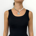 MOMI - FRANCESCA CORTA MEDAGLIA ARGENTO