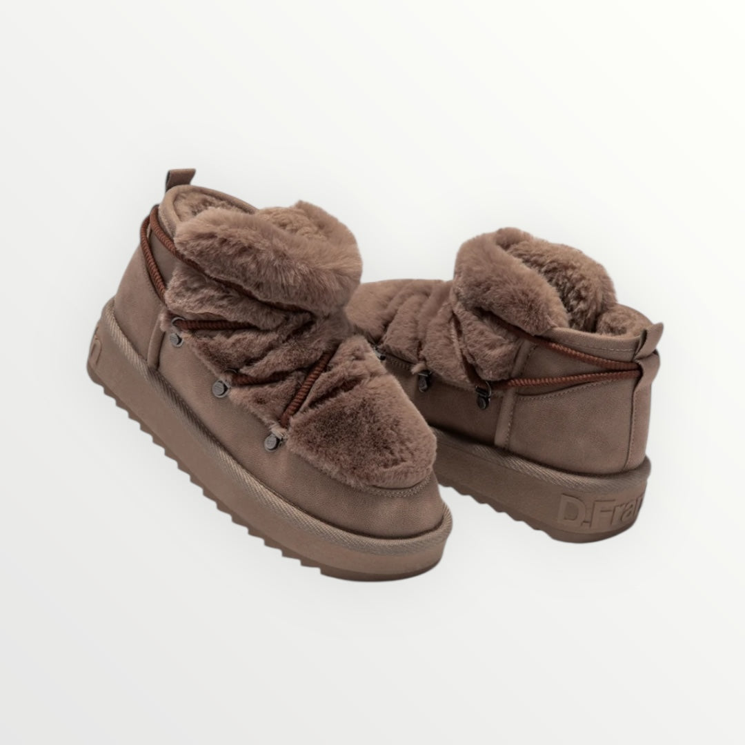 DR.FRANKLIN - STIVALETTO BASSO CON PELO