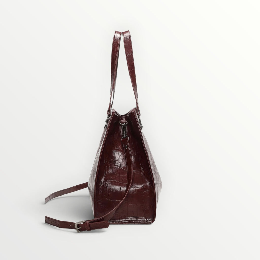 MIMI' MUA' - BORSA SHOPPER EFFETTO COCCO