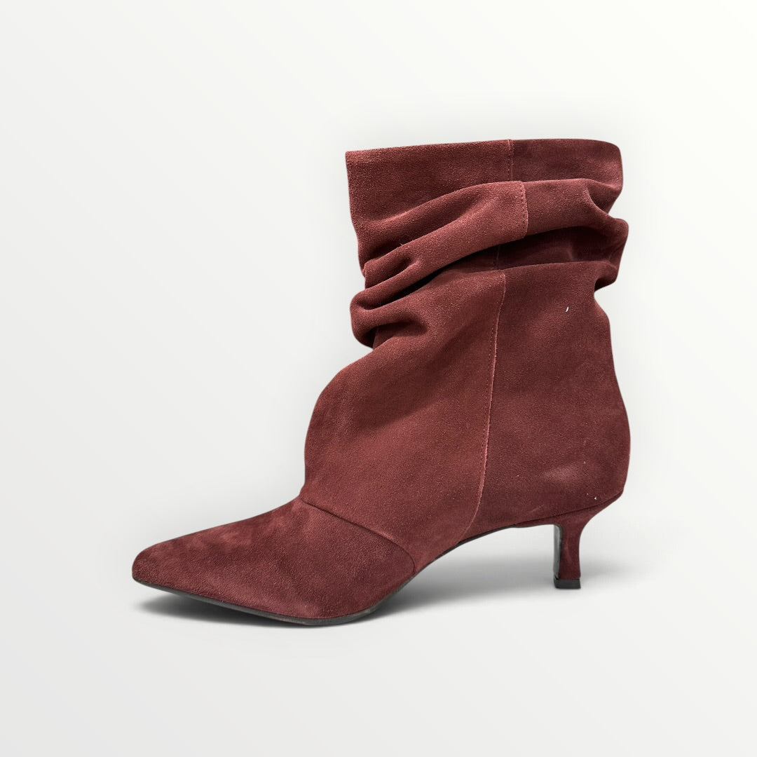 DIVINE FOLLIE - STIVALETTO SCAMOSCIATO GAMBALE MORBIDO
