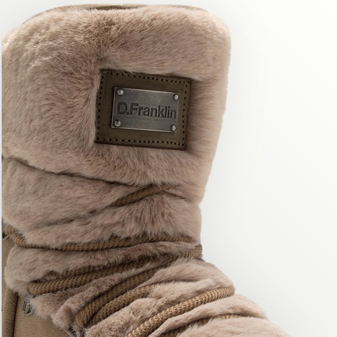 DR.FRANKLIN - STIVALETTO ALTO CON PELO