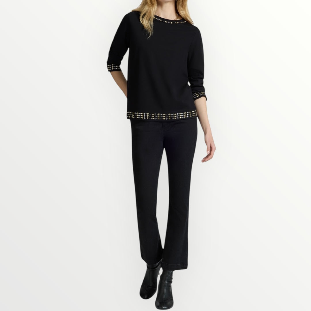 ELENA MIRO' - MAGLIA CON BORCHIE