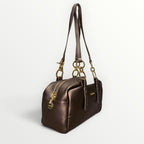 MIMI' MUA' - BORSA A SPALLA CON ANELLI