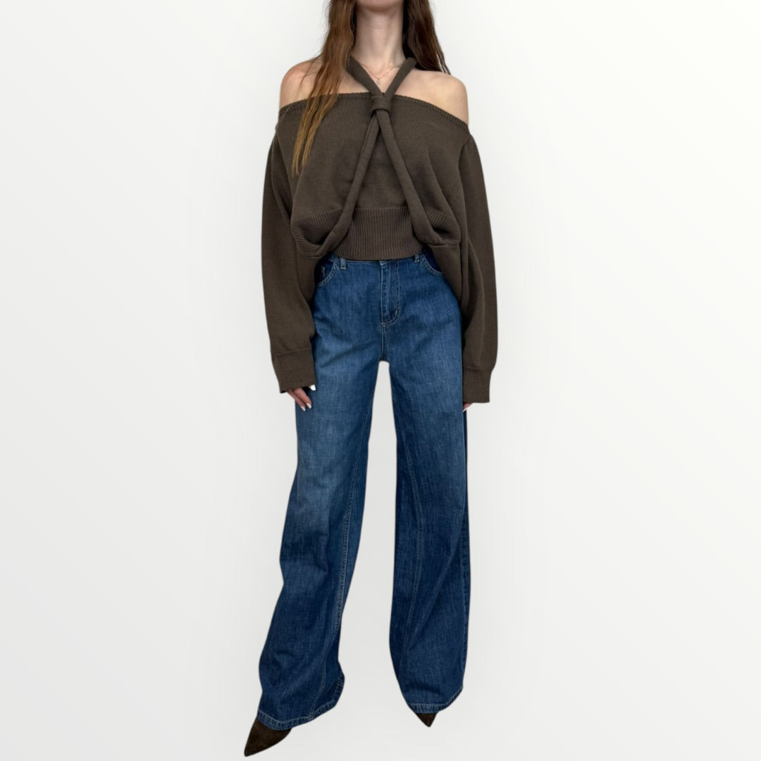 HAVEONE - MAGLIA CON SPALLE SCOPERTE