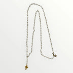 MOMI - COLLANA ROSARIO LUNGO CROCE