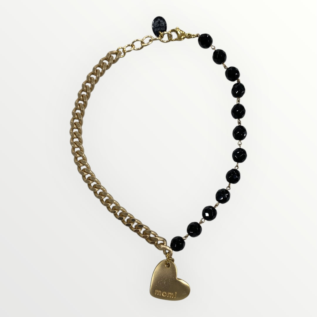 MOMI - COLLANA FRANCESCA CORTA CUORE