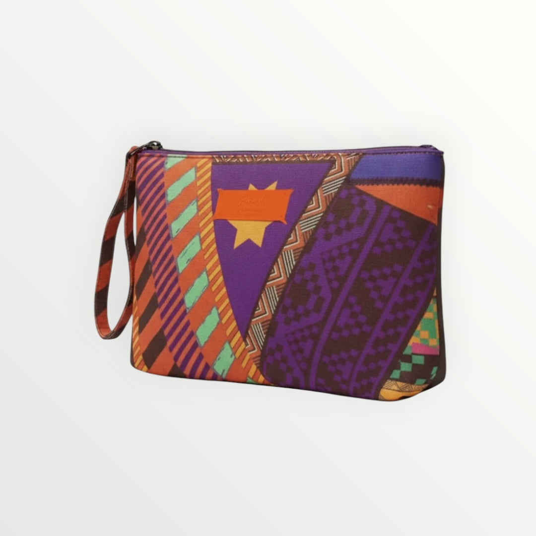 EFFEK - MINI POCHETTE CON LACCETTO ETNICA