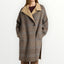 ELENA MIRO' - CAPPOTTO IN CHECK ASIMMETRICO