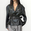 PHILIA LOFT - GIACCA IN ECO-PELLE LUCIDO