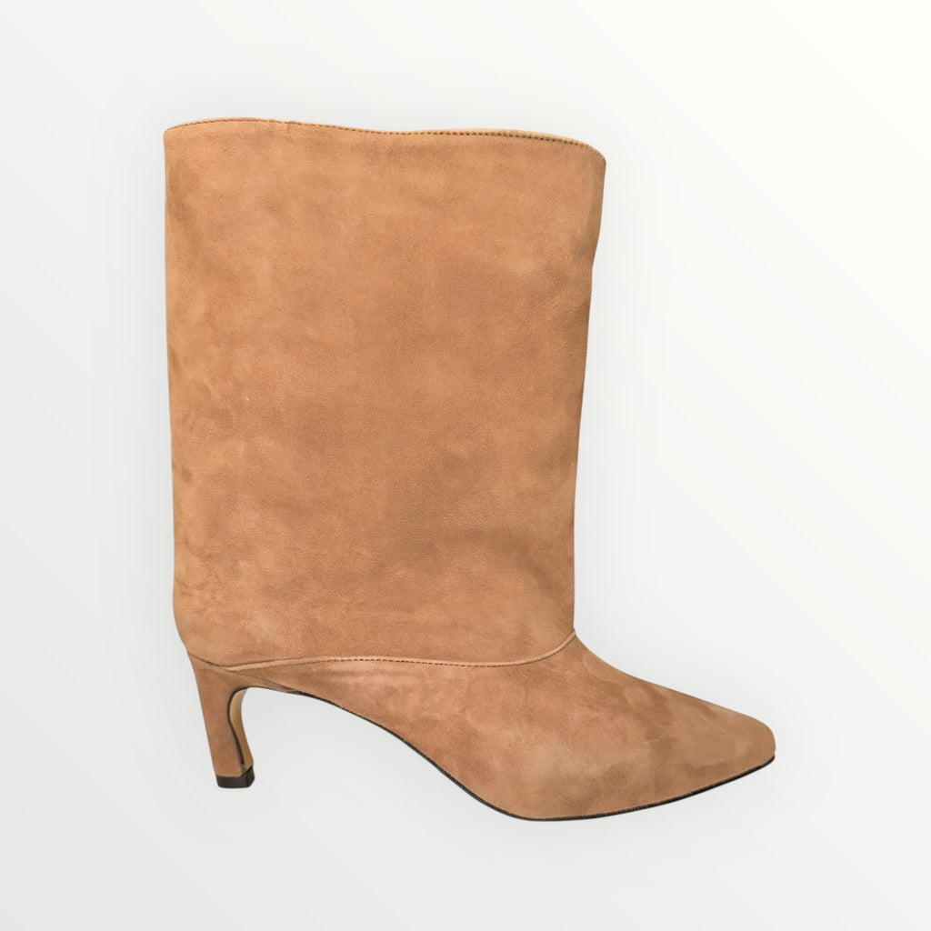 DIVINE FOLLIE - STIVALETTO SCAMOSCIATO BASSO