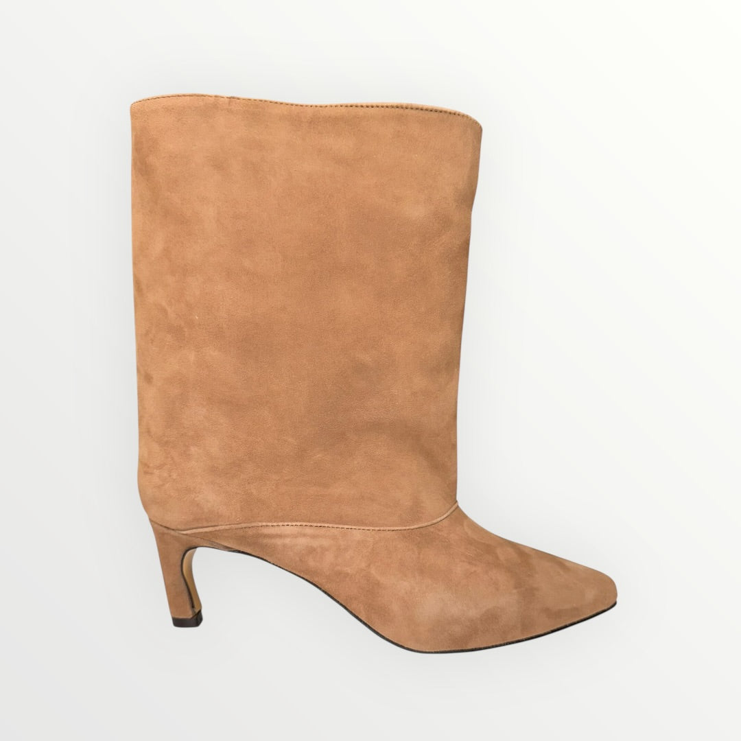 DIVINE FOLLIE - STIVALETTO SCAMOSCIATO BASSO