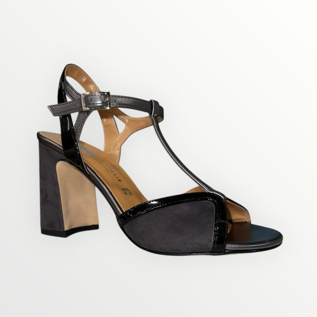 DIVINE FOLLIE - SANDALO CON TACCO LARGO