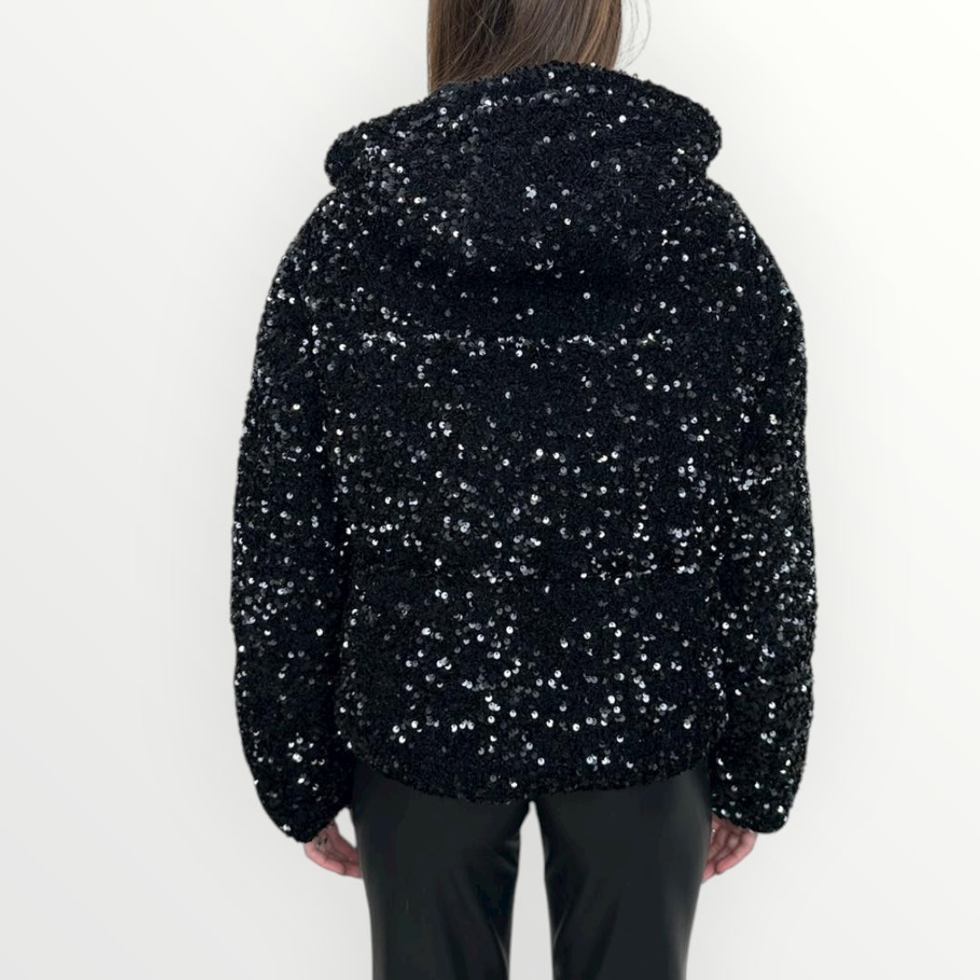 FRACOMINA - GIUBBOTTO CON PAILLETTES
