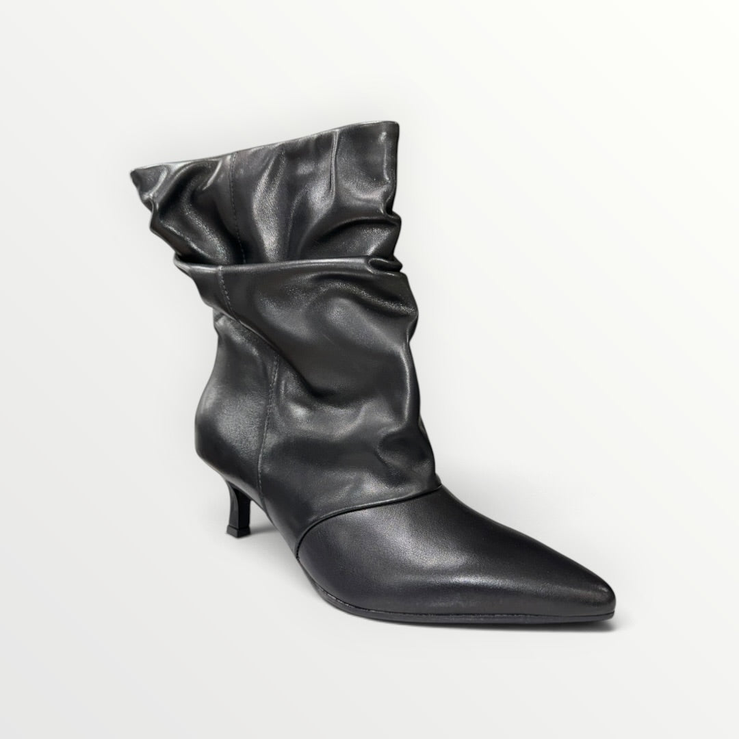 DIVINE FOLLIE - STIVALETTODIVINE FOLLIE - STIVALETTO IN PELLE GAMBALE MORBIDO