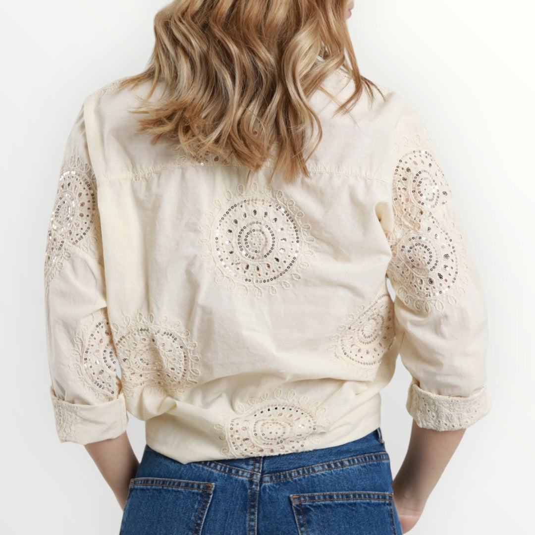 SUSY MIX - CAMICIA RICAMATA