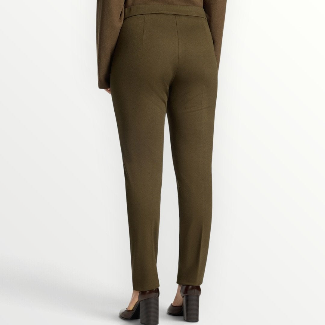 ELENA MIRO' - PANTALONE IN JERSEY MISTO VISCOSA