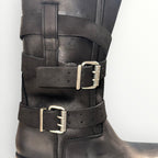 DIVINE FOLLIE - STIVALE CON FASCE E FIBBIE REGOLABILI