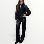 VERO MODA - PANTALONE TESSA LUNGO