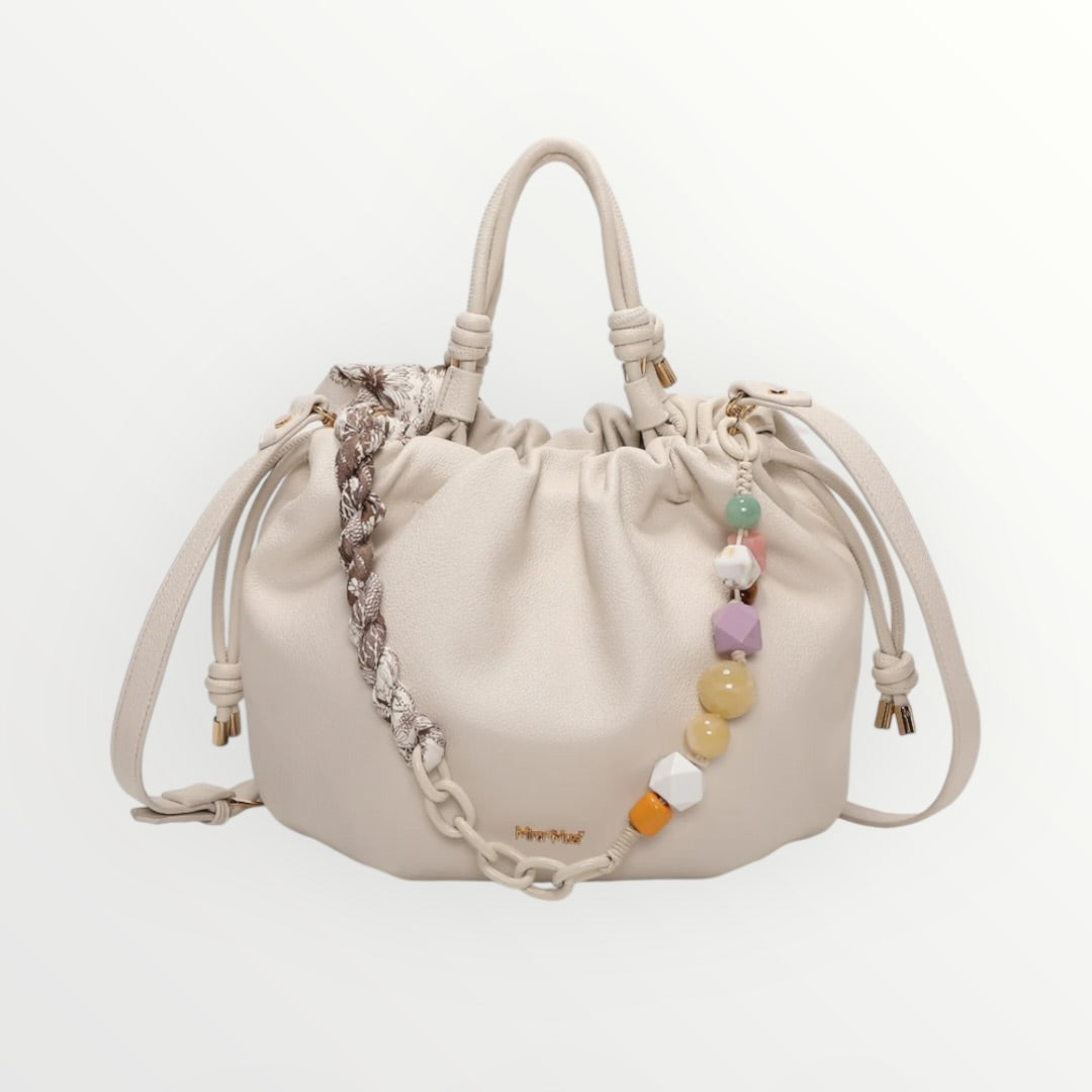 MIMI' MUA' - BORSA A MANO CON FOULARD