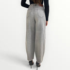 FRACOMINA - JEANS BALOON EFFETTO SLAVATO