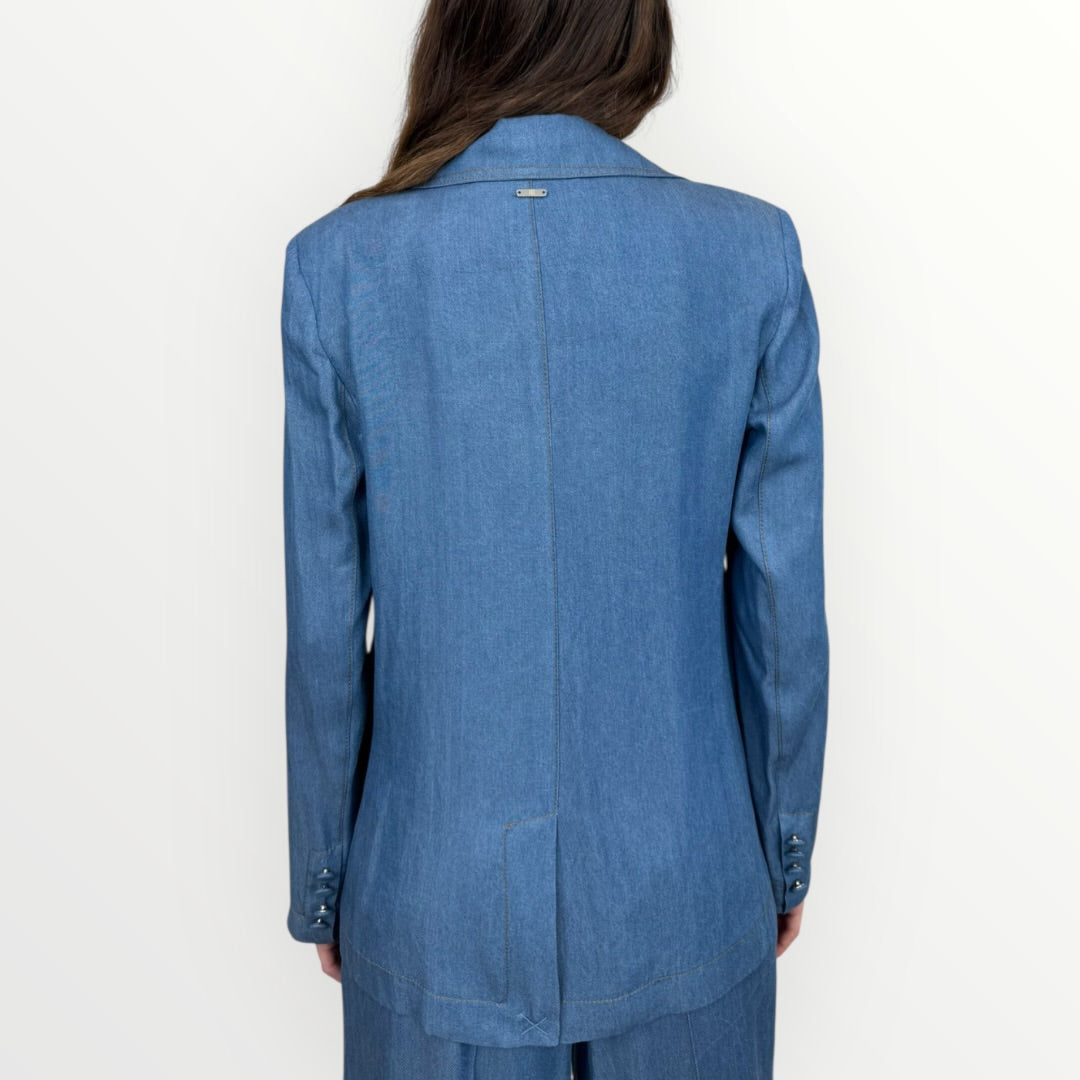 FRACOMINA - GIACCA IN CHAMBRAY