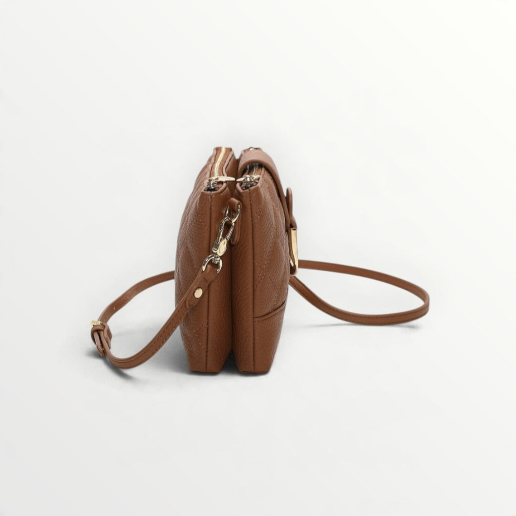 MIMI' MUA' - BORSA A TRACOLLA TRAPUNTATA