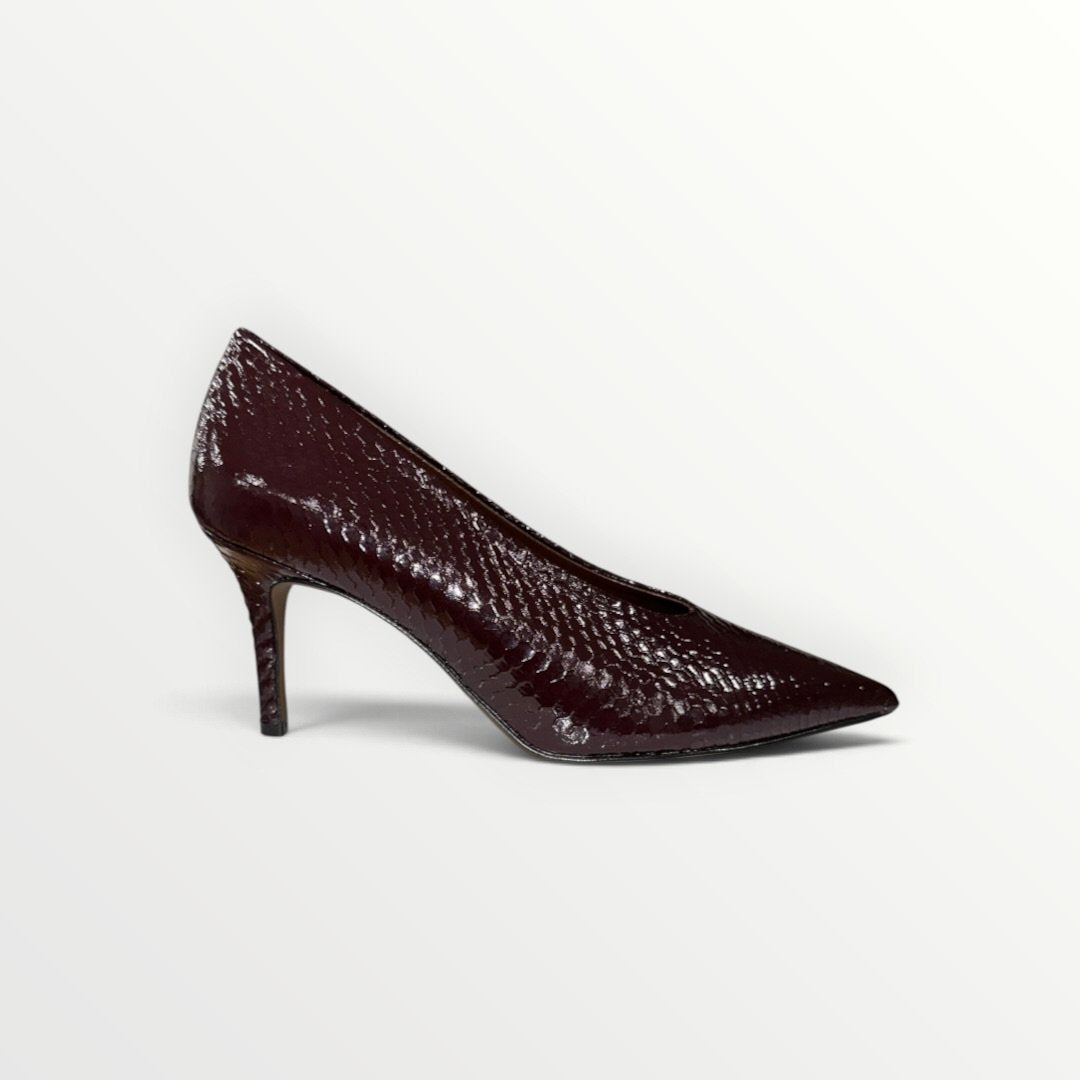 DIVINE FOLLIE - DECOLLETE LUCIDA EFFETTO COCCODRILLO