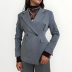 HAVEONE - GIACCA FITTATA DOPPIOPETTO