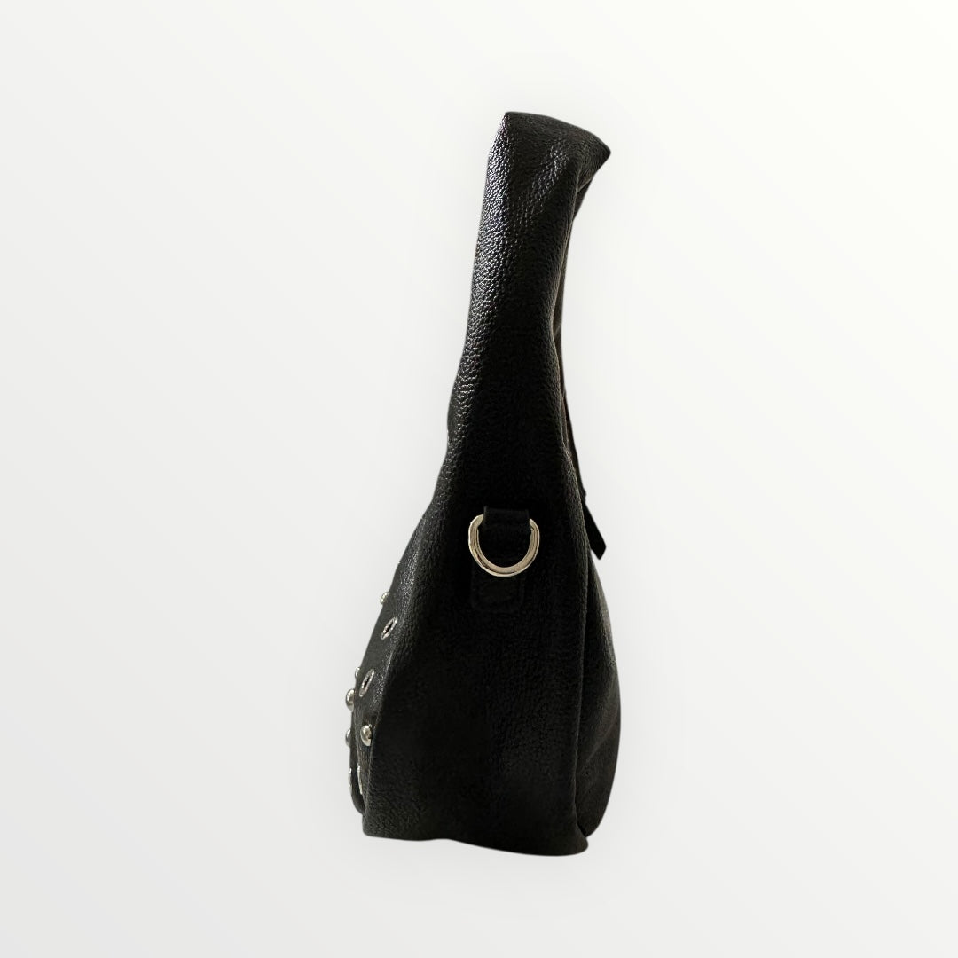 MIMI' MUA' - BORSA MORBIDA CON BORCHIE PIATTE
