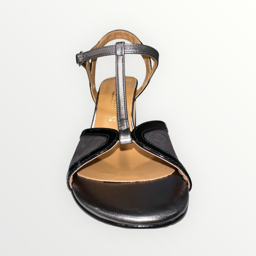 DIVINE FOLLIE - SANDALO CON TACCO LARGO