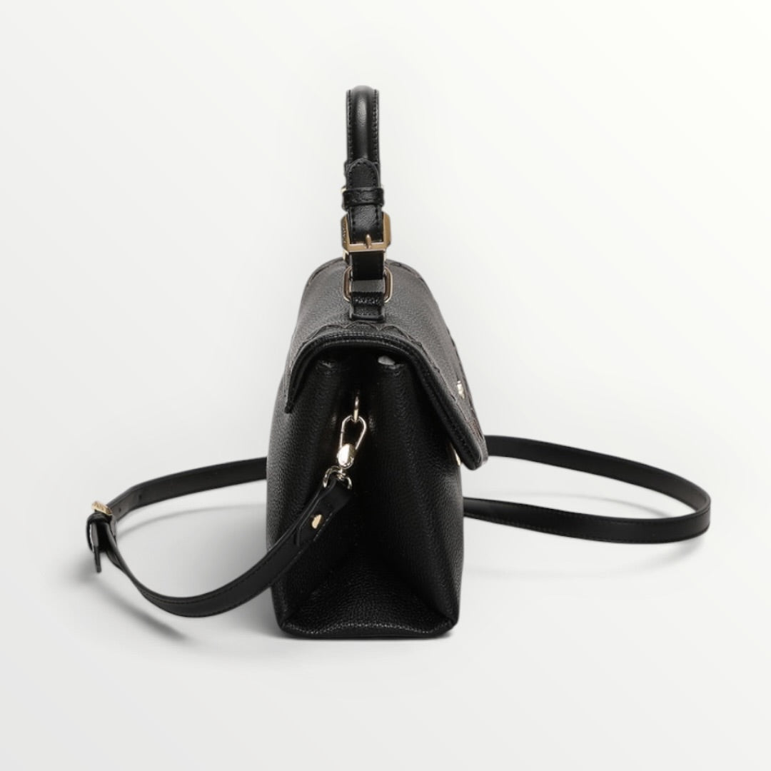 MIMI' MUA' - BORSA A MANO CON CUCITURE A VISTA