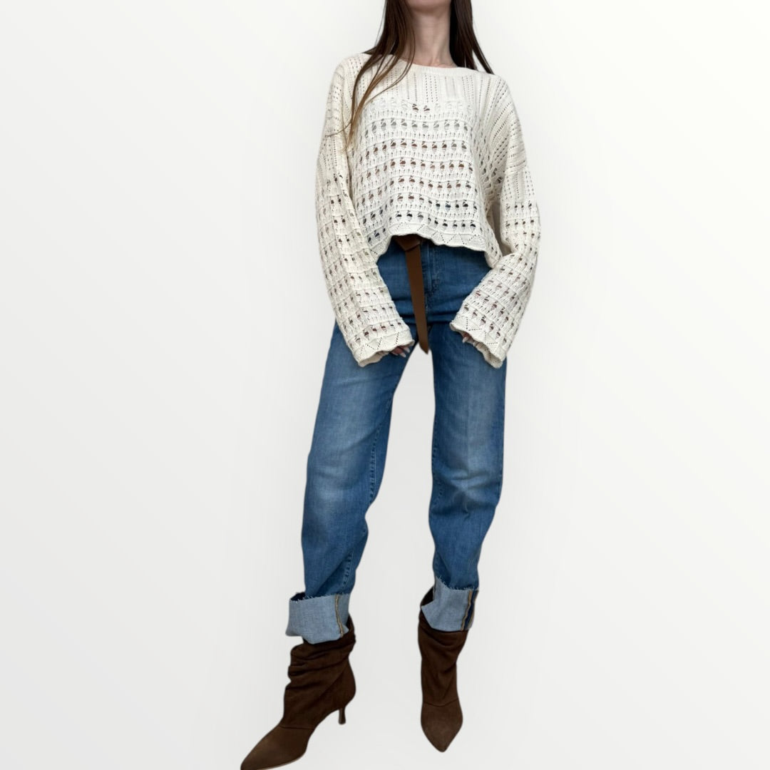 HAVEONE - MAGLIA IN CROCHET