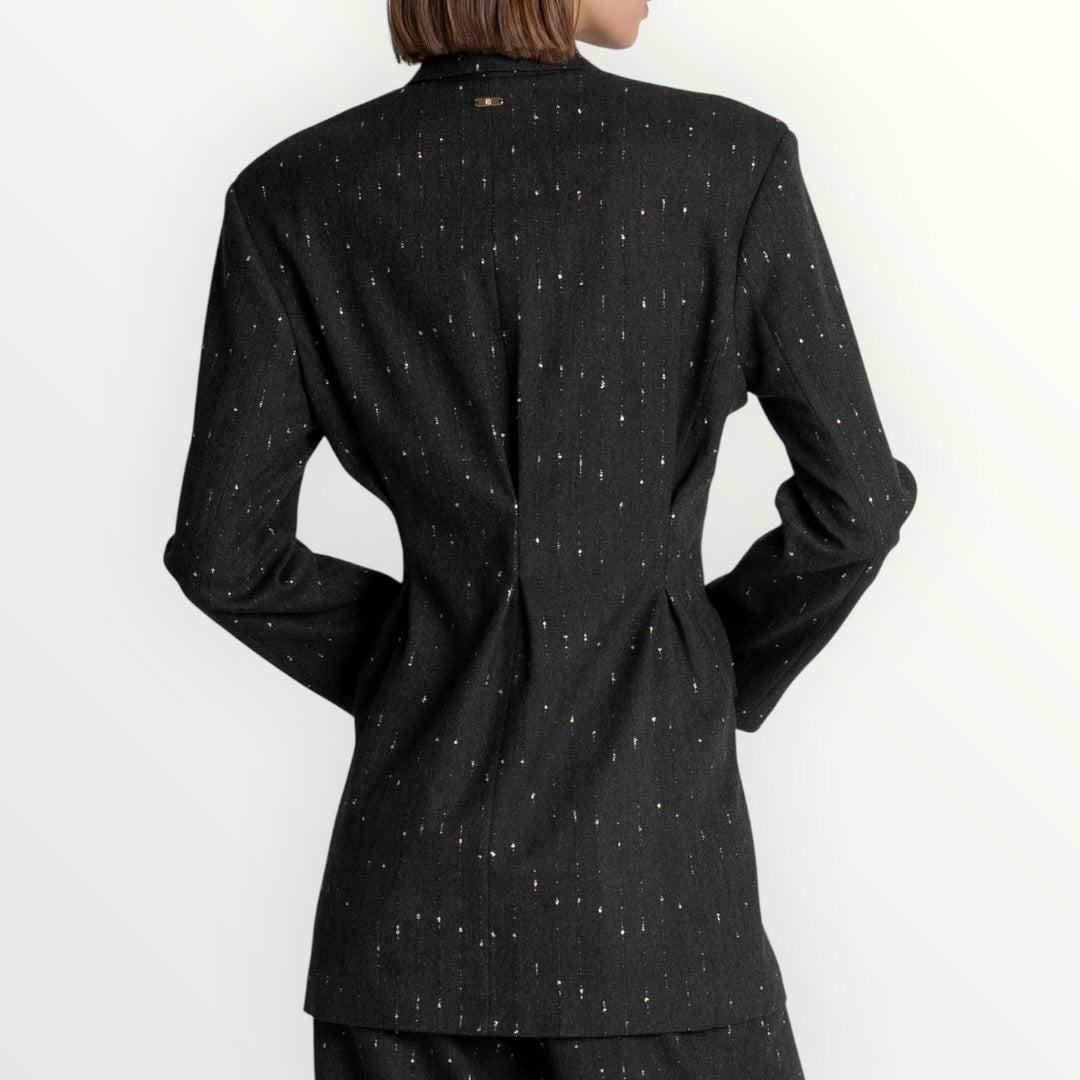 FRACOMINA - GIACCA DOPPIOPETTO CON LUREX