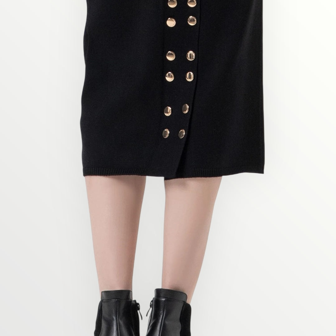 FRACOMINA - GONNA MIDI IN MAGLIA