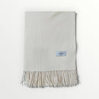 MIMI' MUA' - SCIARPA TINTA UNITA CON FRANGE
