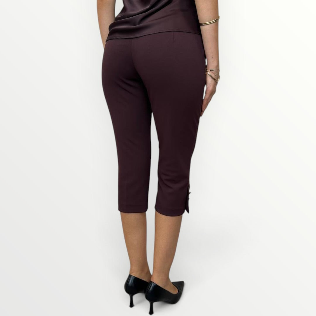 IMPERIAL - PANTALONE CAPRI CON BOTTONCINI