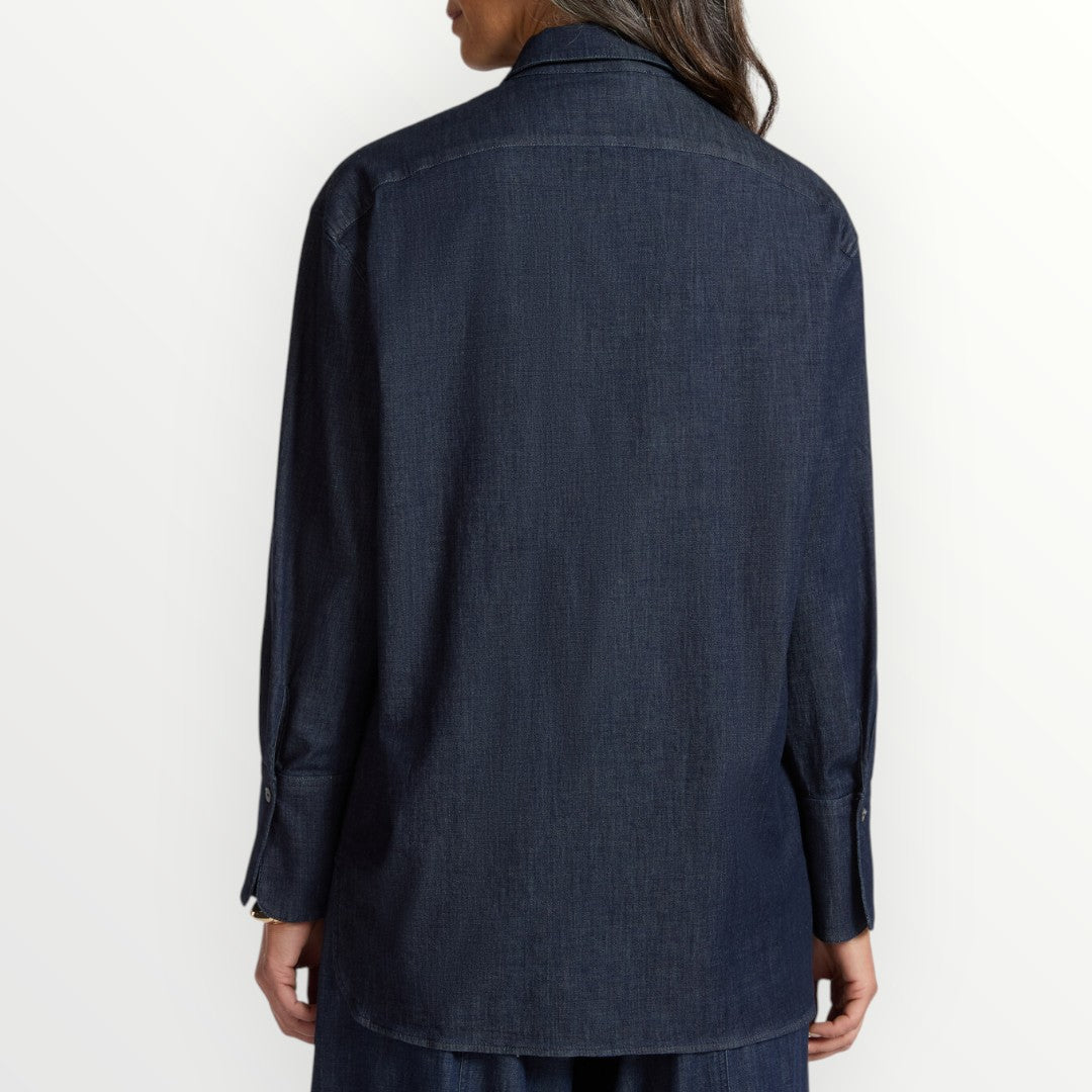 ELENA MIRO' - CAMICIA IN CHAMBRAY