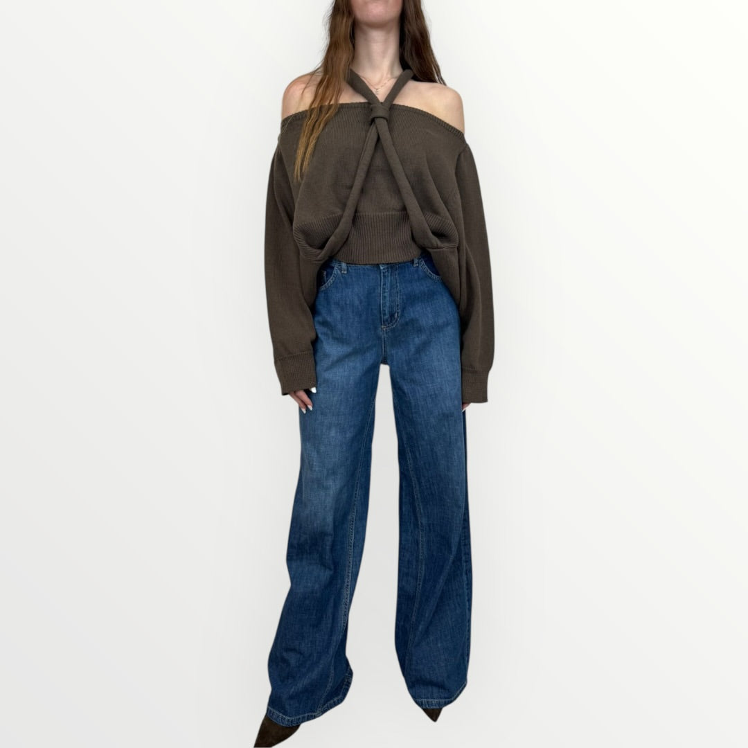 HAVEONE - MAGLIA CON SPALLE SCOPERTE