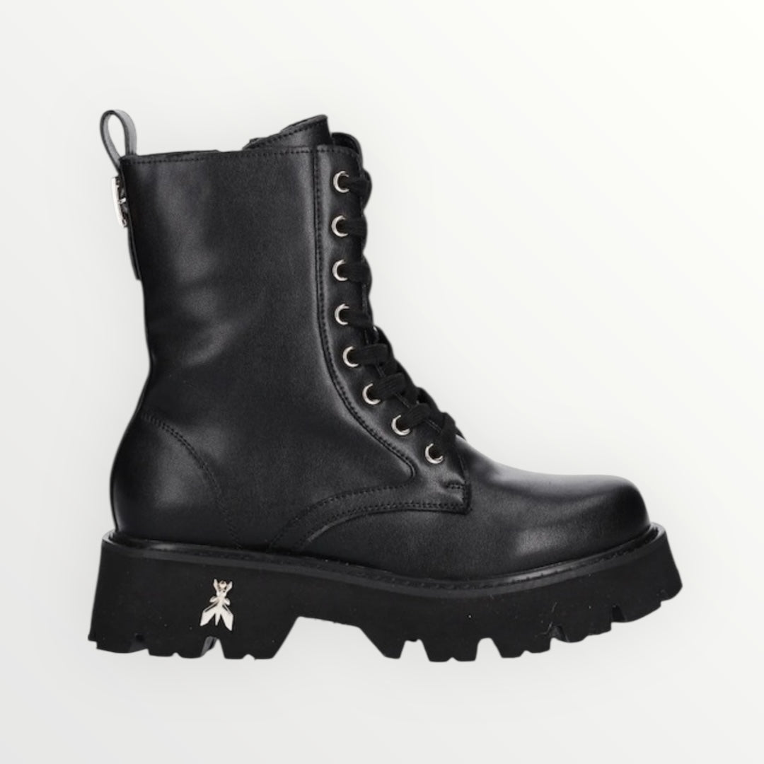 PATRIZIA PEPE - ANFIBIO STRINGATO CON LOGO