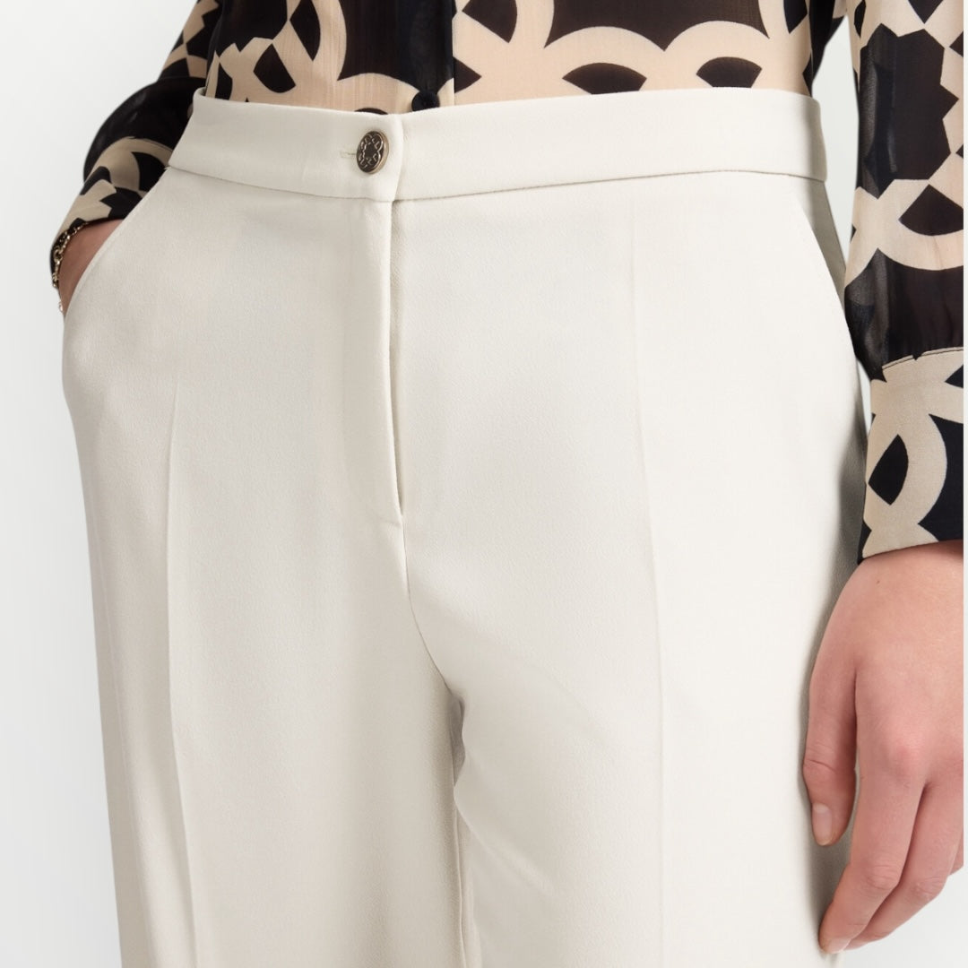 ELENA MIRO' - PANTALONE IN TESSUTO STRETCH